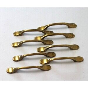 8-Hickory Hardware Solid Core Kitchen Cabinet Pulls 3" Hole Centers P14444-3